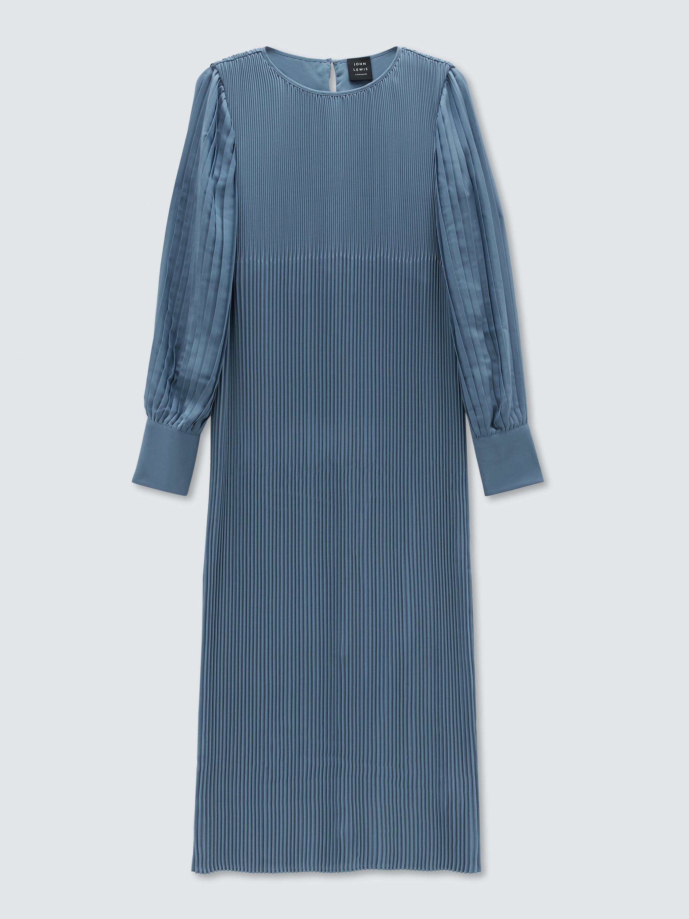 John lewis pleated dress best sale