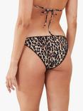 Accessorize Leopard Tie Side Bikini Brief, Multi