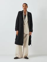 【海外限定】REISSコート☆August Longline Mac Coat, Black Reiss August Longline Mac Coat, Black