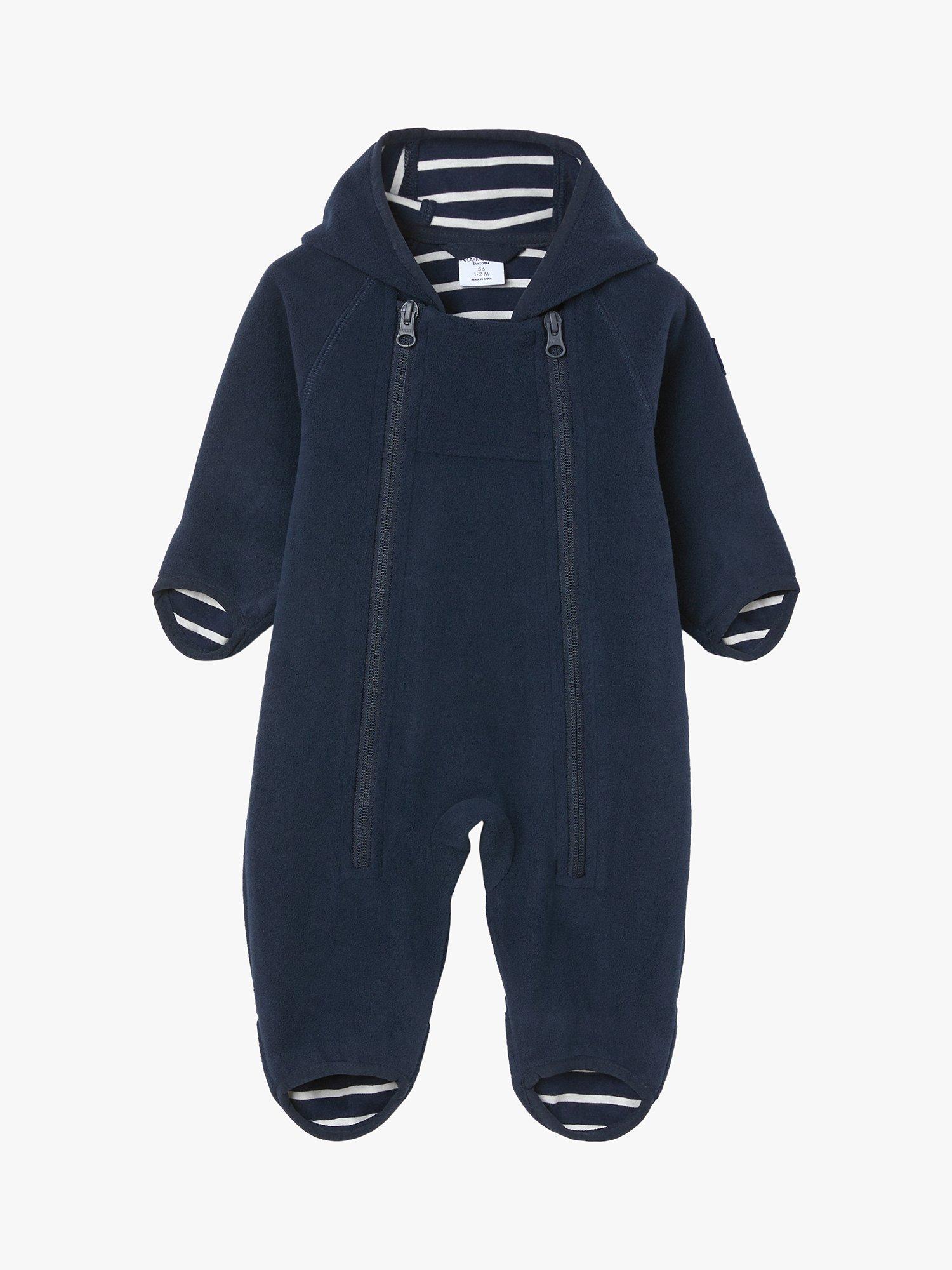 Baby fashion fleece snowsuit