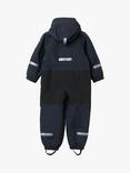 Polarn O. Pyret Waterproof Snowsuit, Blue