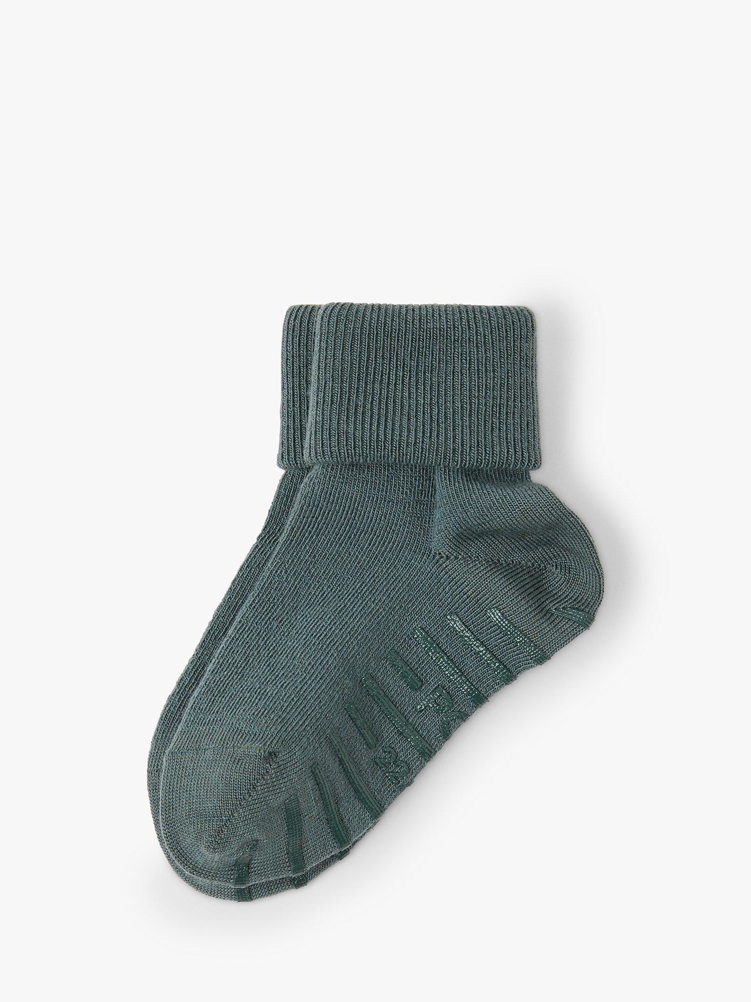 Polarn O. Pyret Kids' Merino Blend Slipper Socks