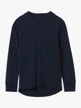 Polarn O. Pyret Kids' Merino Wool Long Sleeve Top