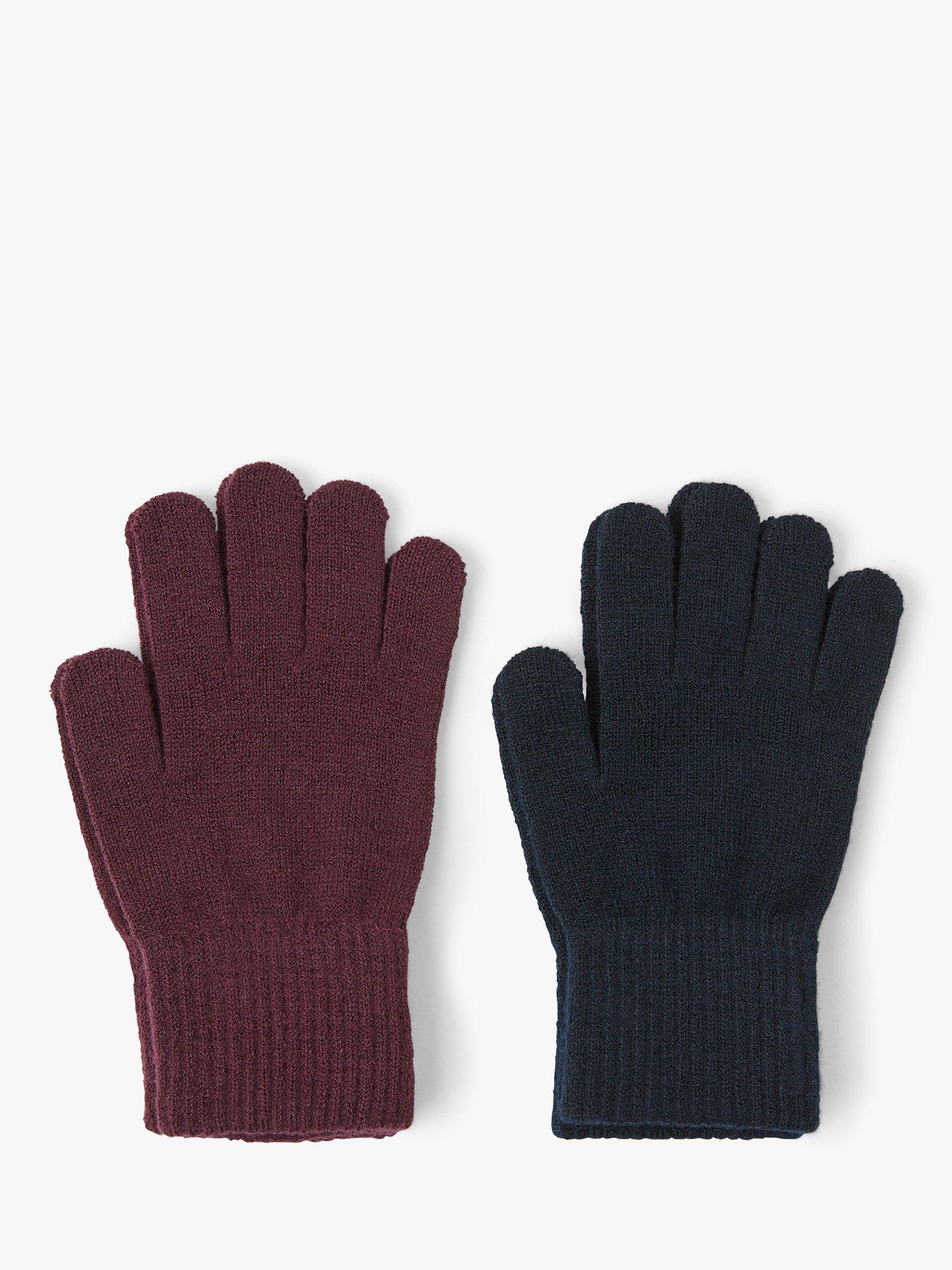Polarn O. Pyret Baby Magic Gloves, Pack of 2, Red