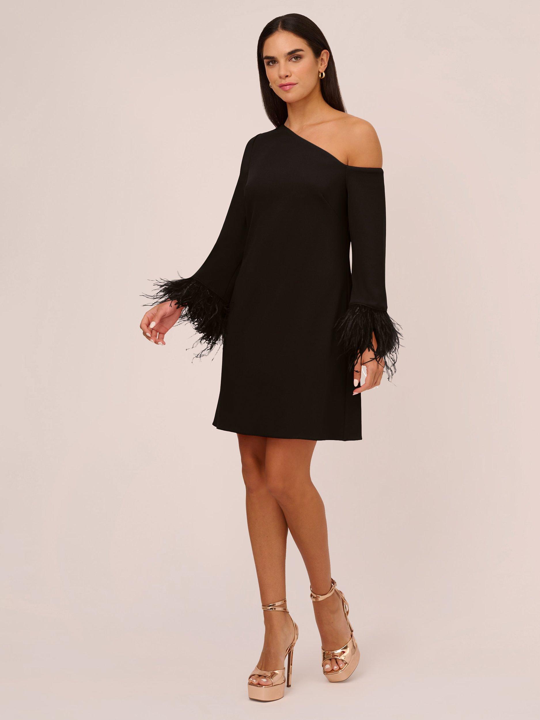 Adrianna Papell Aidan by Adrianna Papell Knit Crepe Cocktail Dress