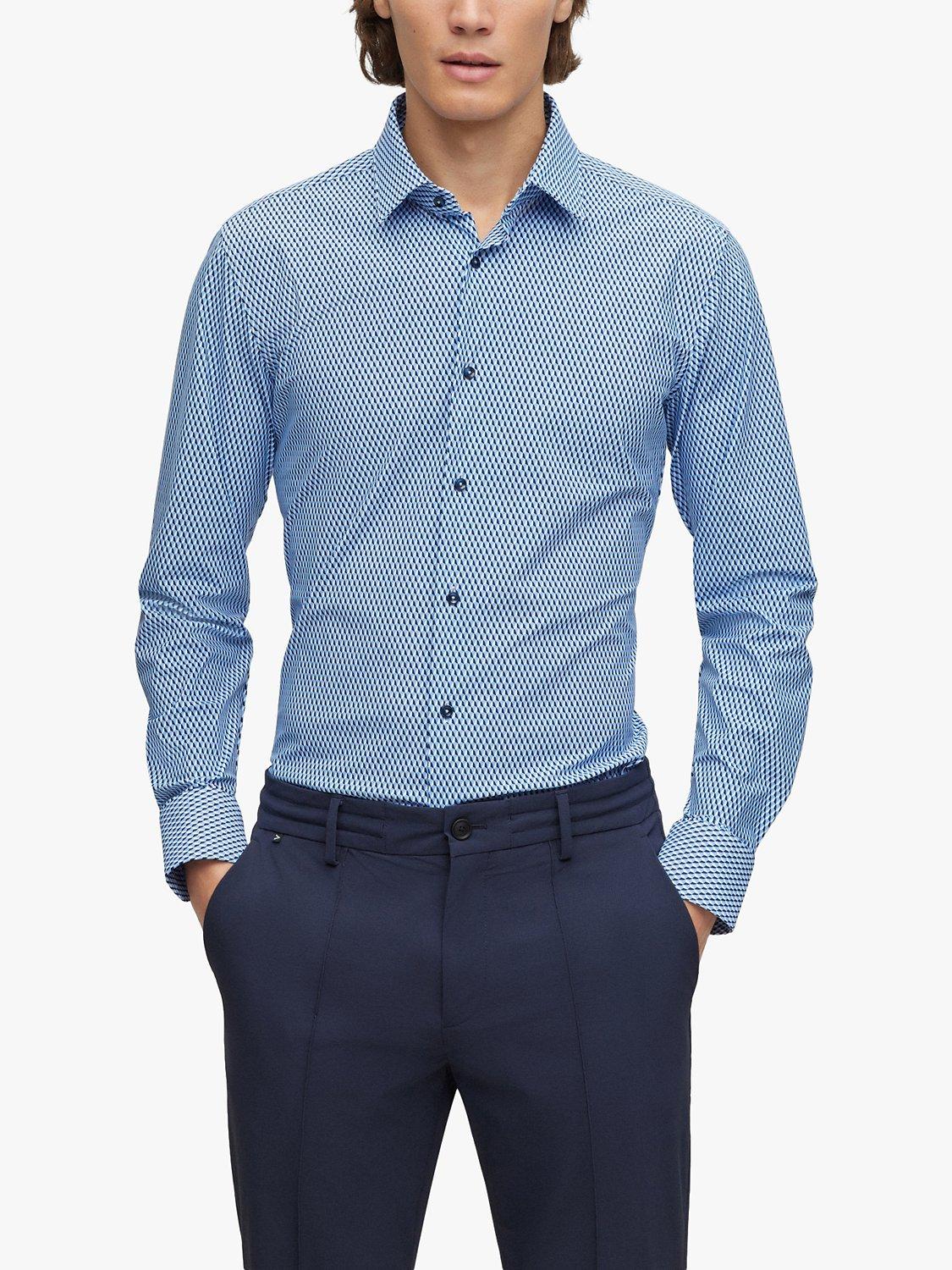 HUGO BOSS P-Hank Long Sleeve Slim Fit Shirt