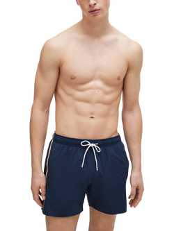 BOSS Iconic 413 Swim Shorts, Navy, Navy