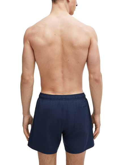 BOSS Iconic 413 Swim Shorts, Navy - view 2, Navy