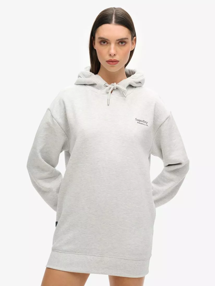 Superdry Essential Hooded Sweatshirt Dress