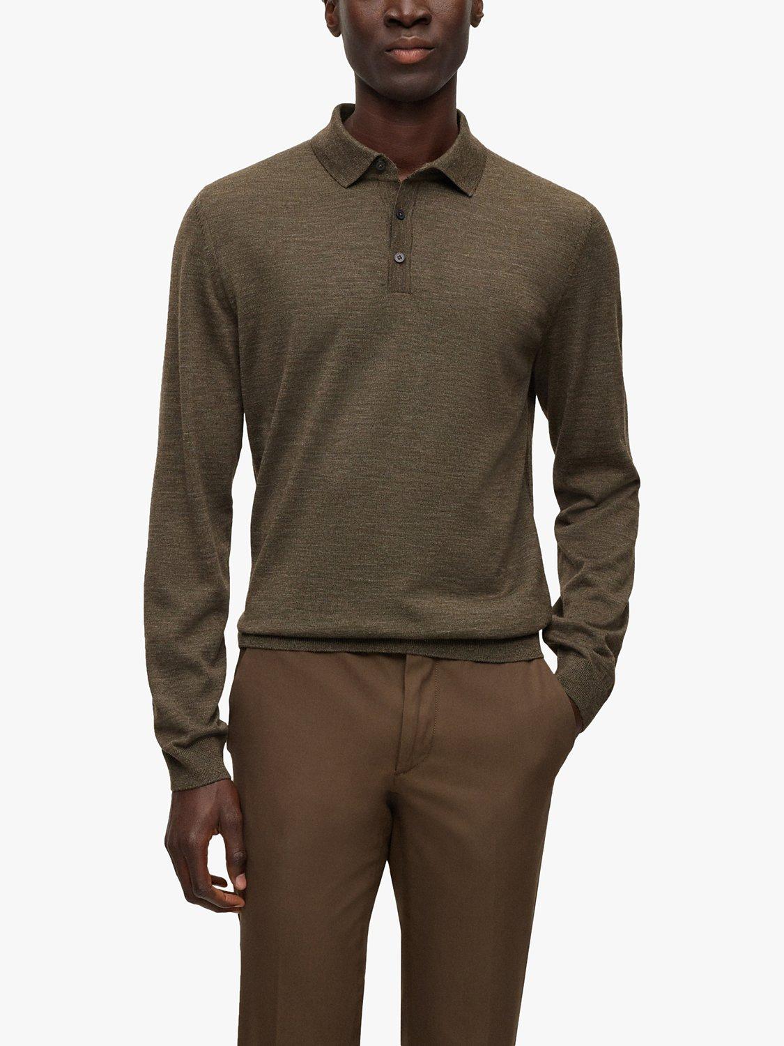BOSS Lancione Knit Polo Top