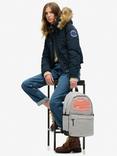 Superdry Heritage Montana Backpack, Light Grey Marl