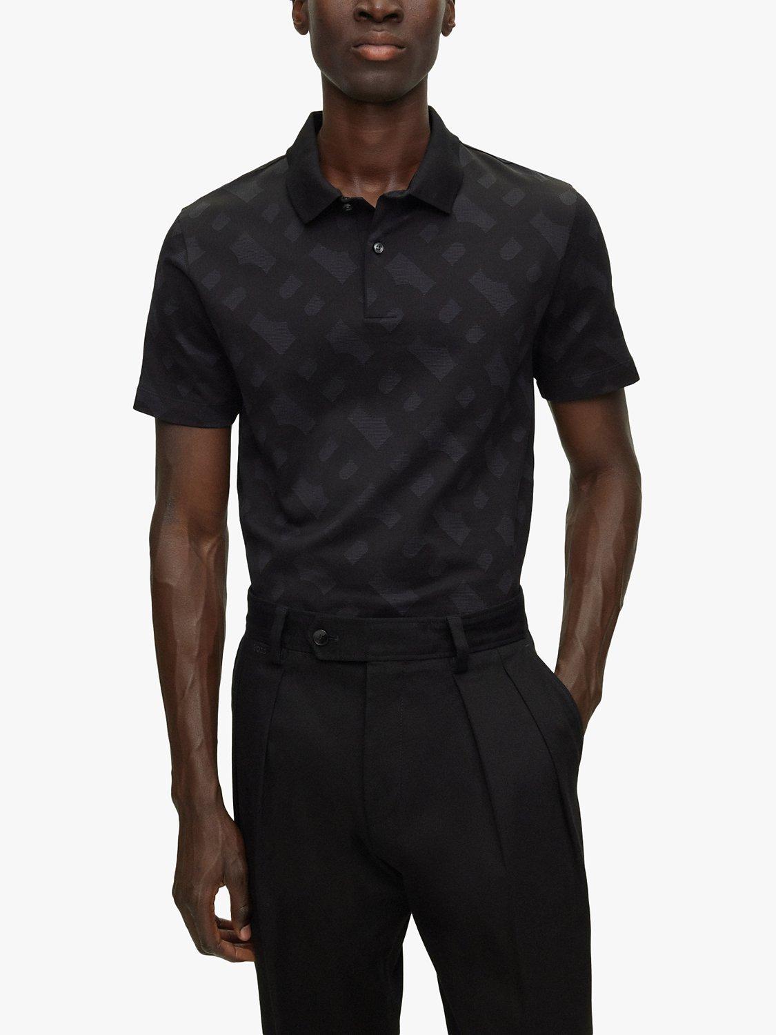 BOSS Pack 33 Luxury Polo Shirt, Black