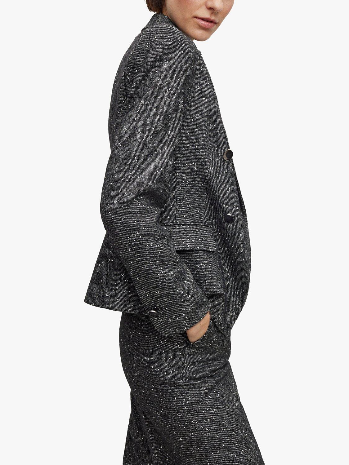 Product image 6 of 6, which shows BOSS Jocanah Wool Blend Blazer, Multi, 6