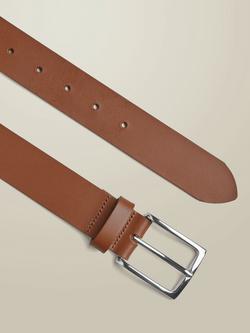 Charles Tyrwhitt Leather Chino Belt - view 2, Tan