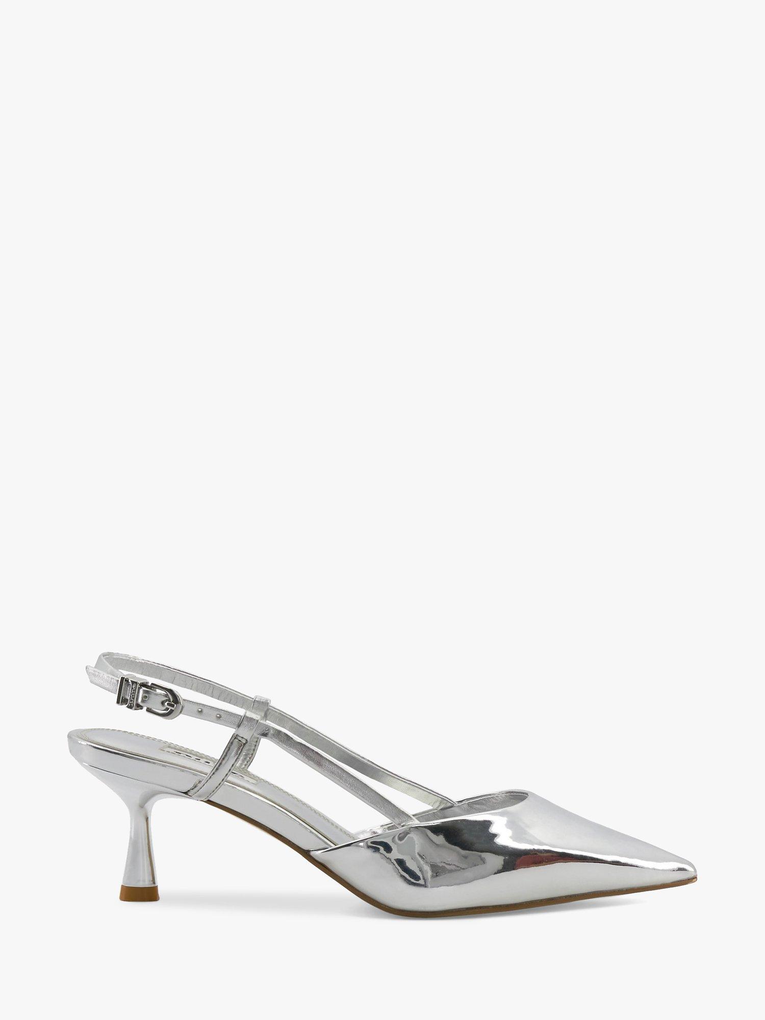 Dune metallic shoes store
