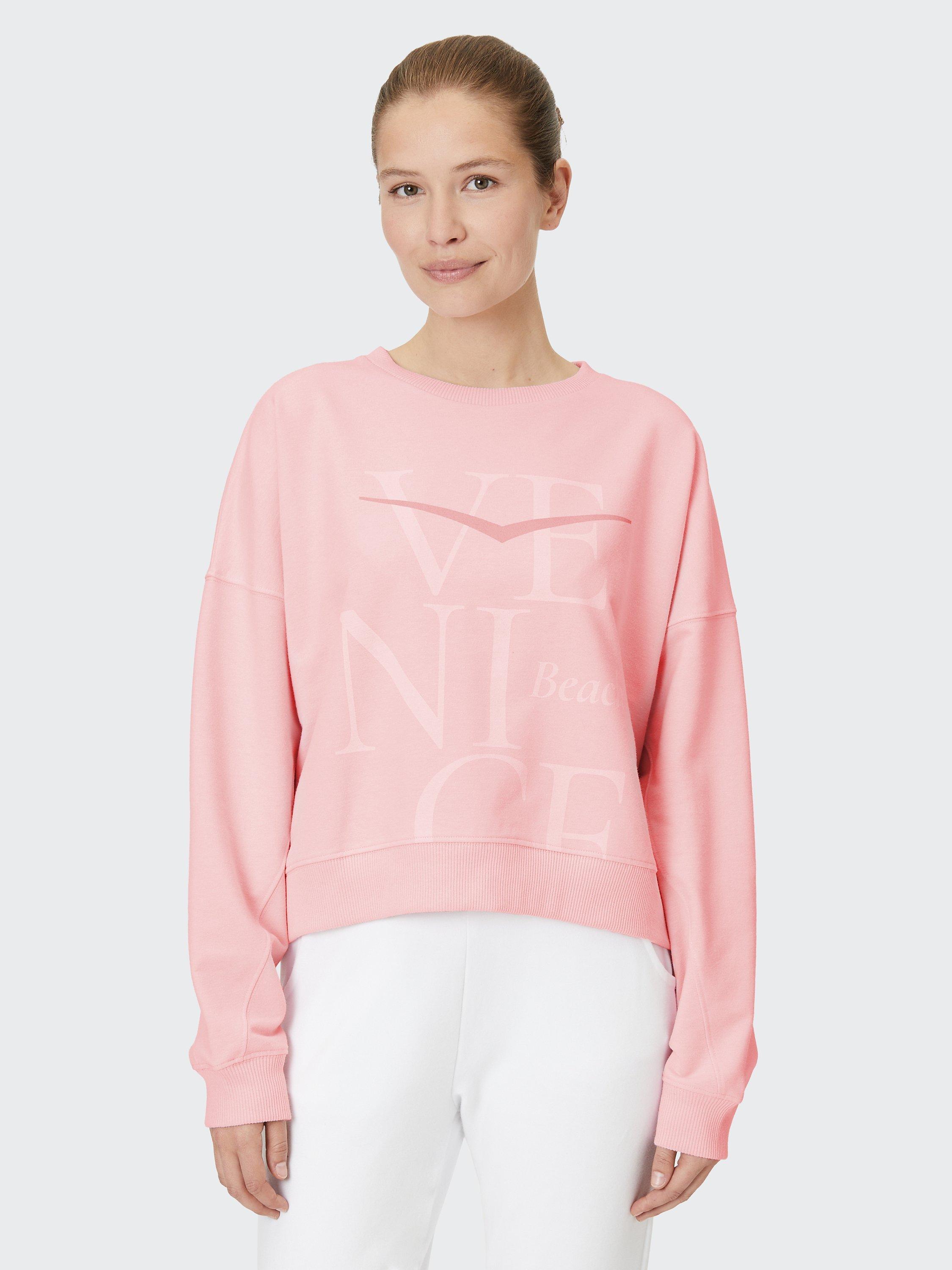 Product image 1 of 7, which shows Venice Beach Anisa Sports Sweatshirt, Rosebud, XS