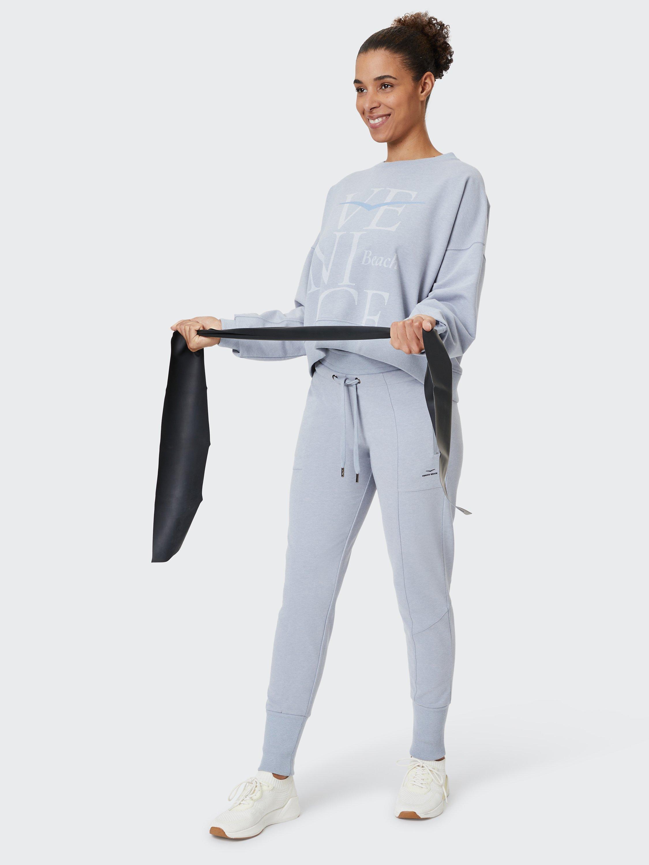 Product image 3 of 7, which shows Venice Beach Isabelle Joggers, Soft Steel, XS