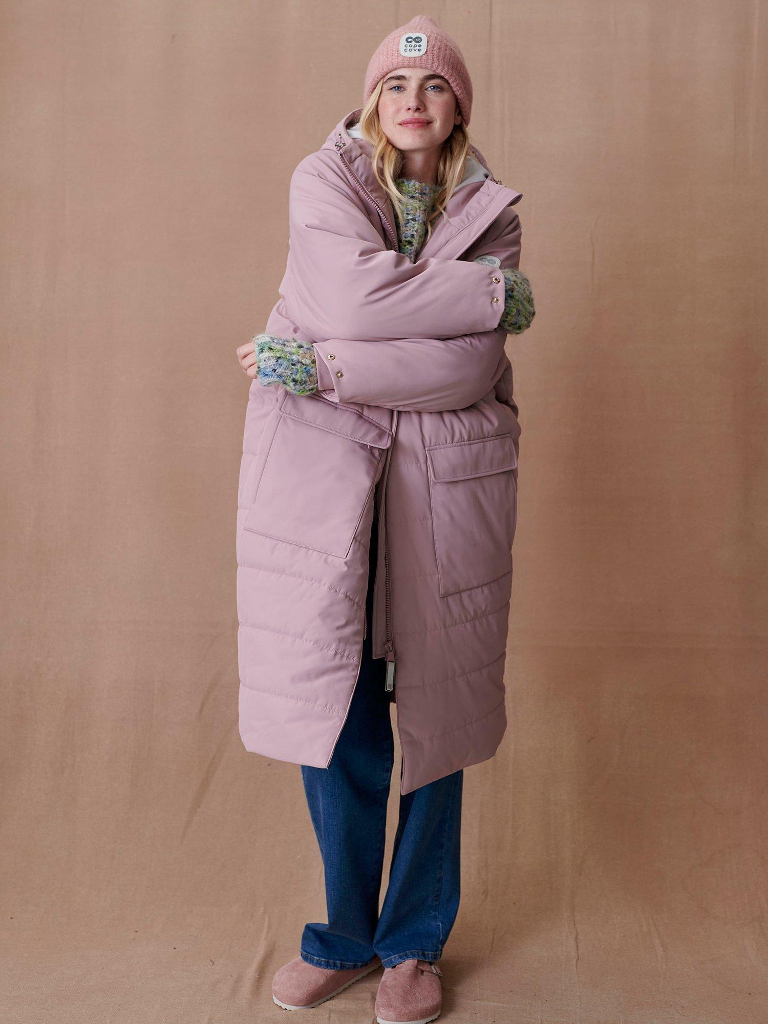 Cape Cove Padded Change Coat, Pink
