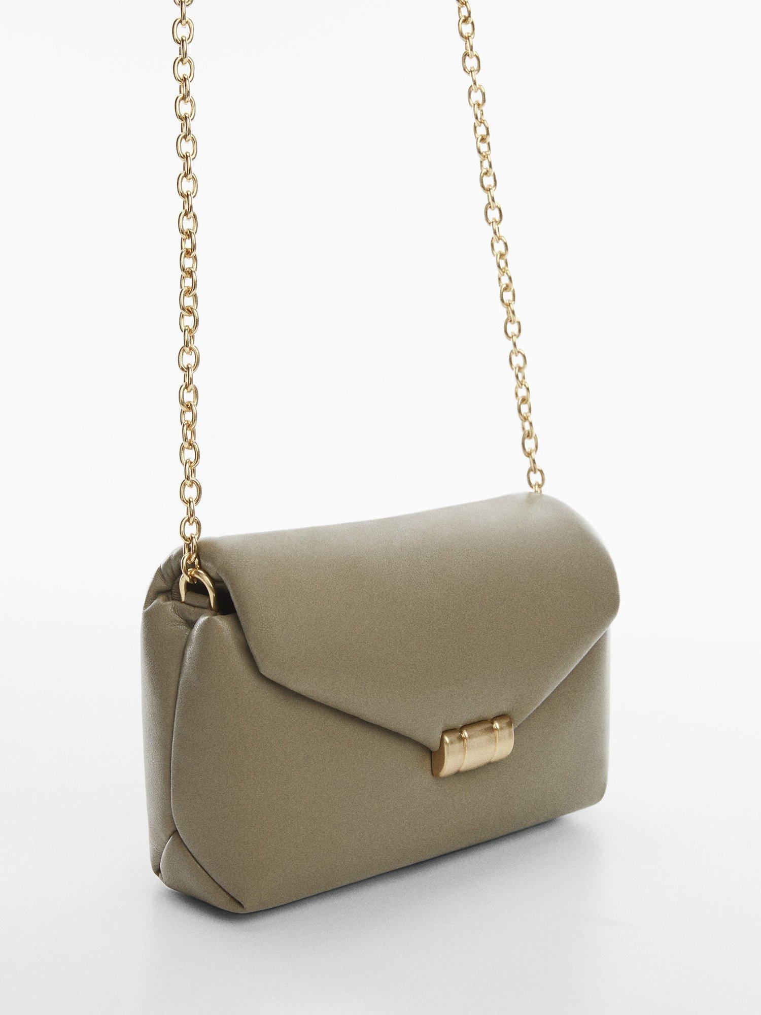 Mango Falco Quilted Bag, Natural, One Size