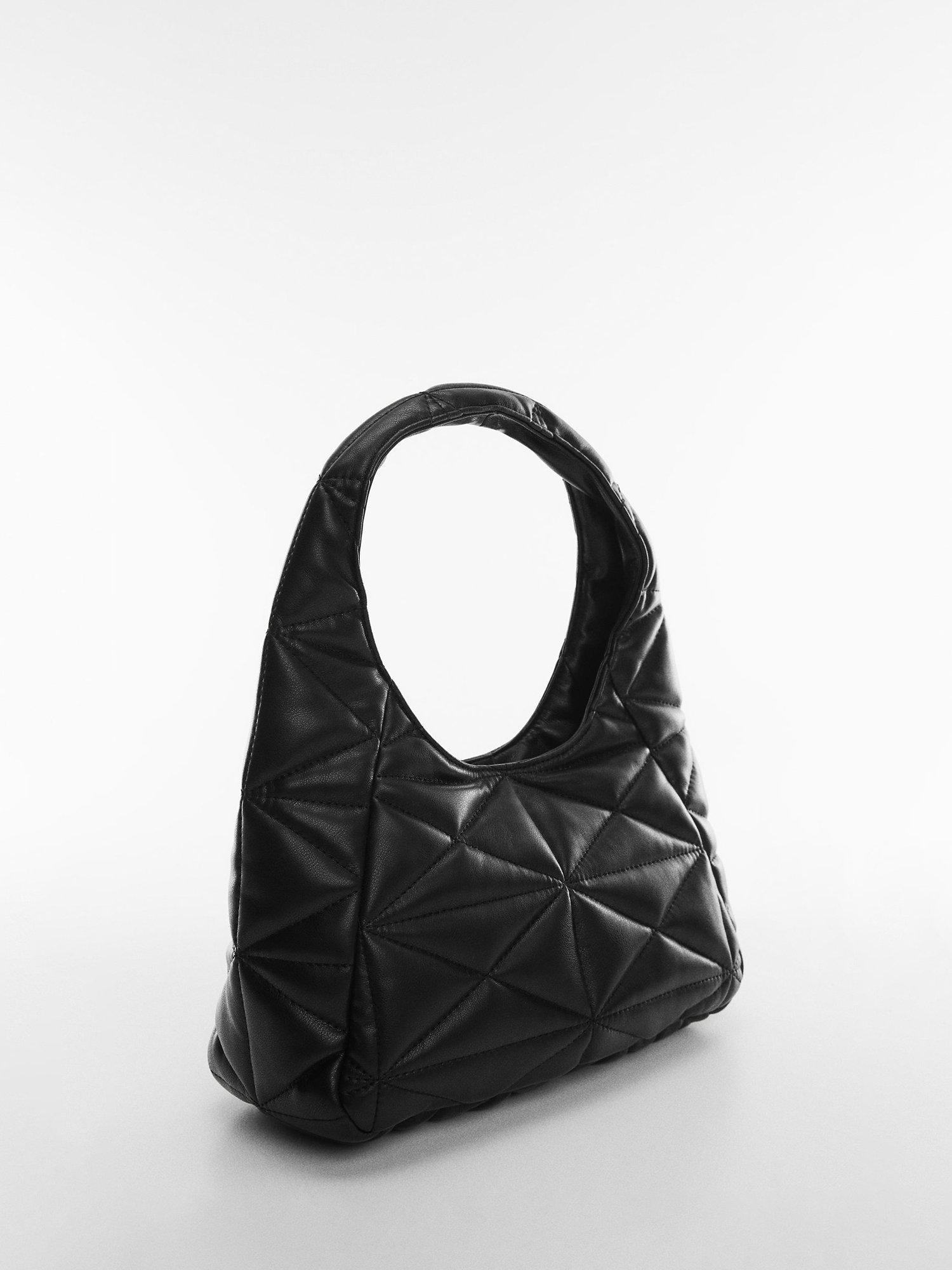 Mango Aries Sholder Bag, Black
