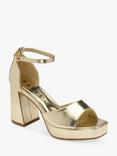 Ravel Ornsay Block Heel Sandals, Gold