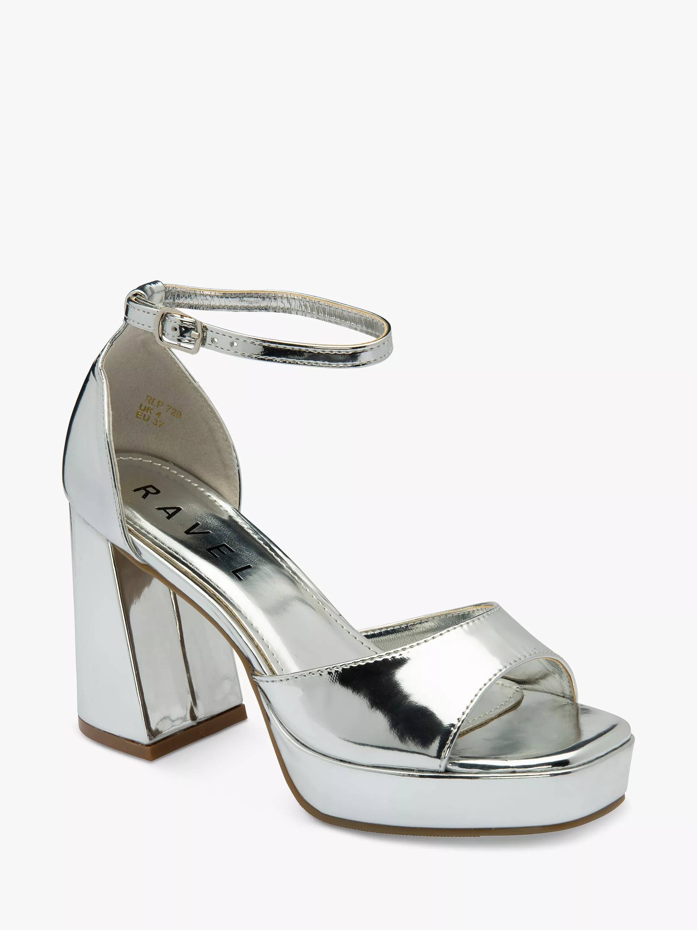 John lewis silver shoes online