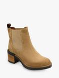 Ravel Bray Heeled Suede Chelsea Boots, Sand