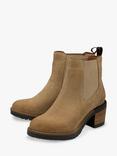 Ravel Bray Heeled Suede Chelsea Boots, Sand