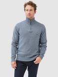 Rodd & Gunn Merrick Bay Knitted Cotton Quarter Zip Neck Jumper