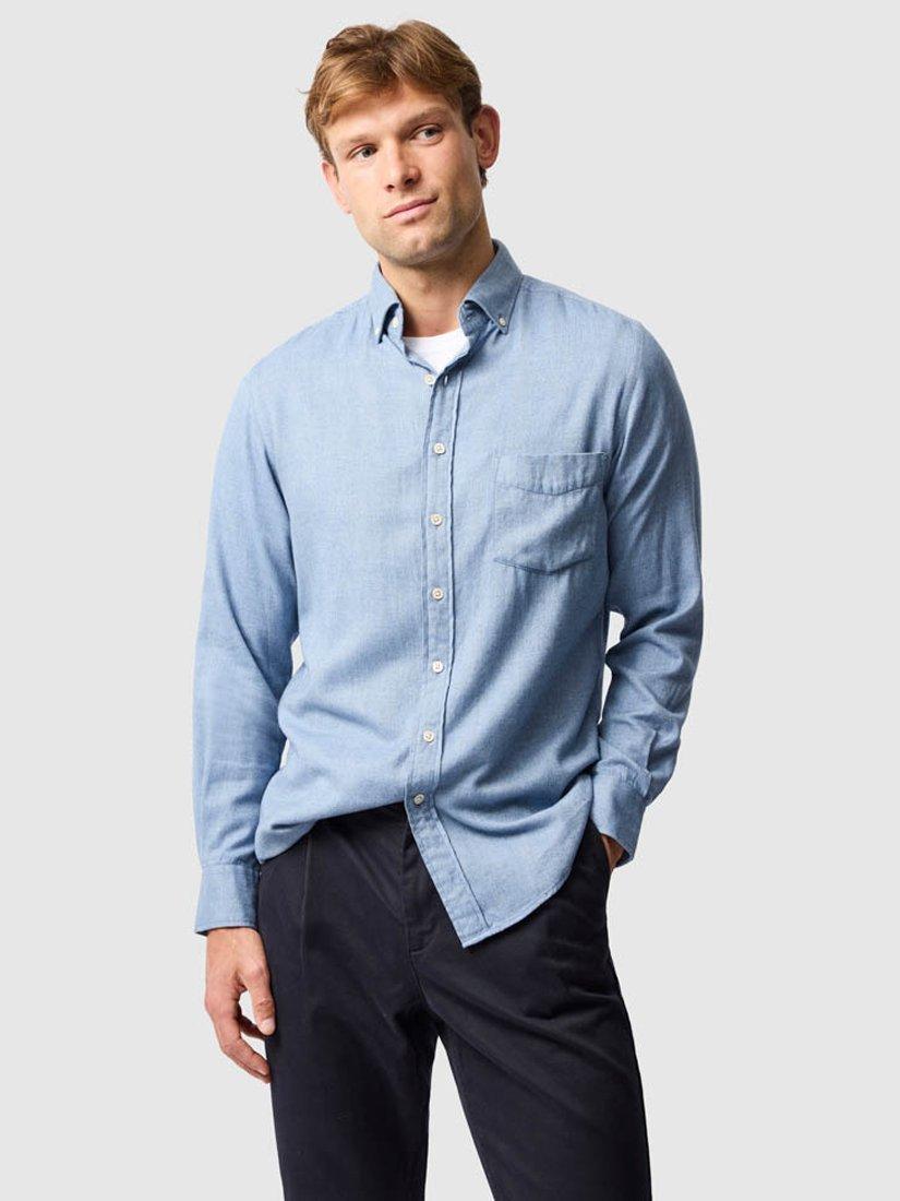 Rodd Gunn Barrhill Brushed Cotton Slim Fit Long Sleeves Shirt
