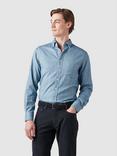 Rodd & Gunn Barrhill Brushed Cotton Slim Fit Long Sleeves Shirt, Chambray