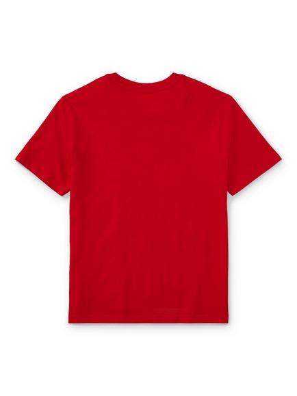 Polo Ralph Lauren Kids' Cotton Signature Logo Short Sleeve T-Shirt - view 2, Red