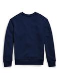 Ralph Lauren Kids' Logo Basic Crew Neck Sweatshirt, Navy