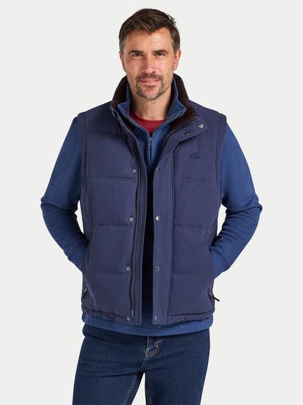 Raging Bull Classic Padded Gilet, Navy, Navy