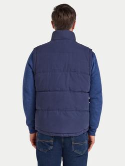 Raging Bull Classic Padded Gilet, Navy - view 2, Navy