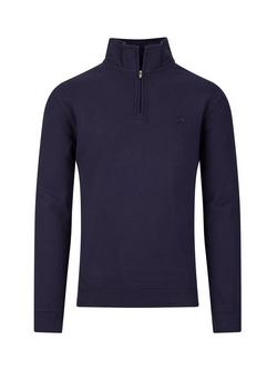 Raging Bull Classic Quarter Zip Jumper - view 2, Navy