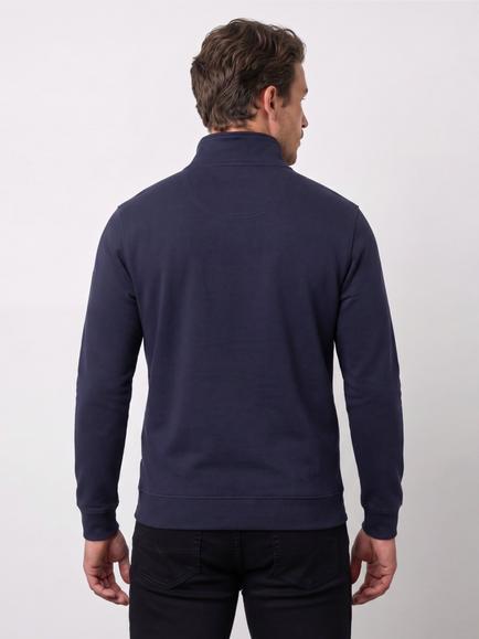Raging Bull Classic Quarter Zip Jumper - view 2, Navy