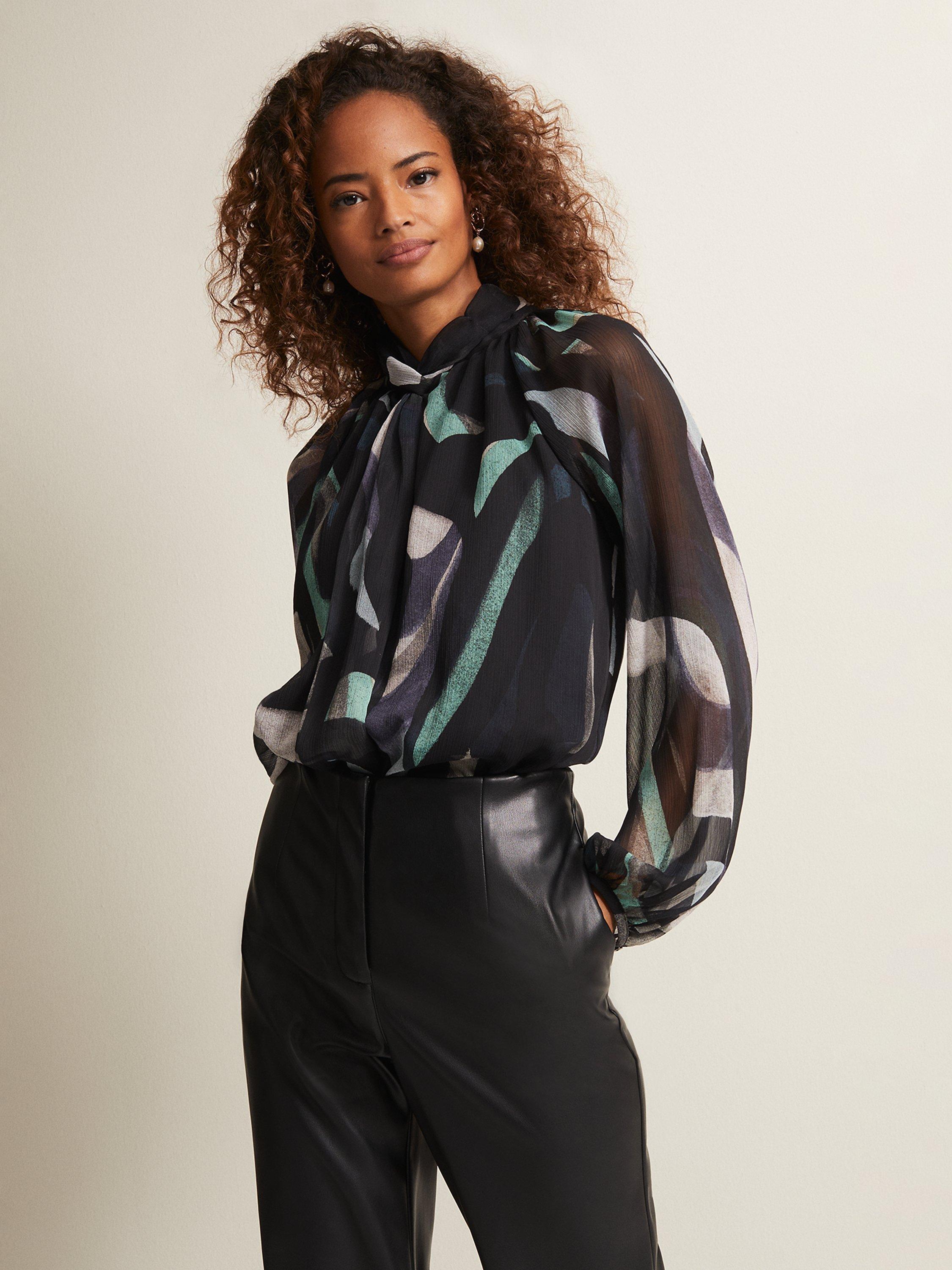 Phase Eight Aretta Blouse, Multi Coloured