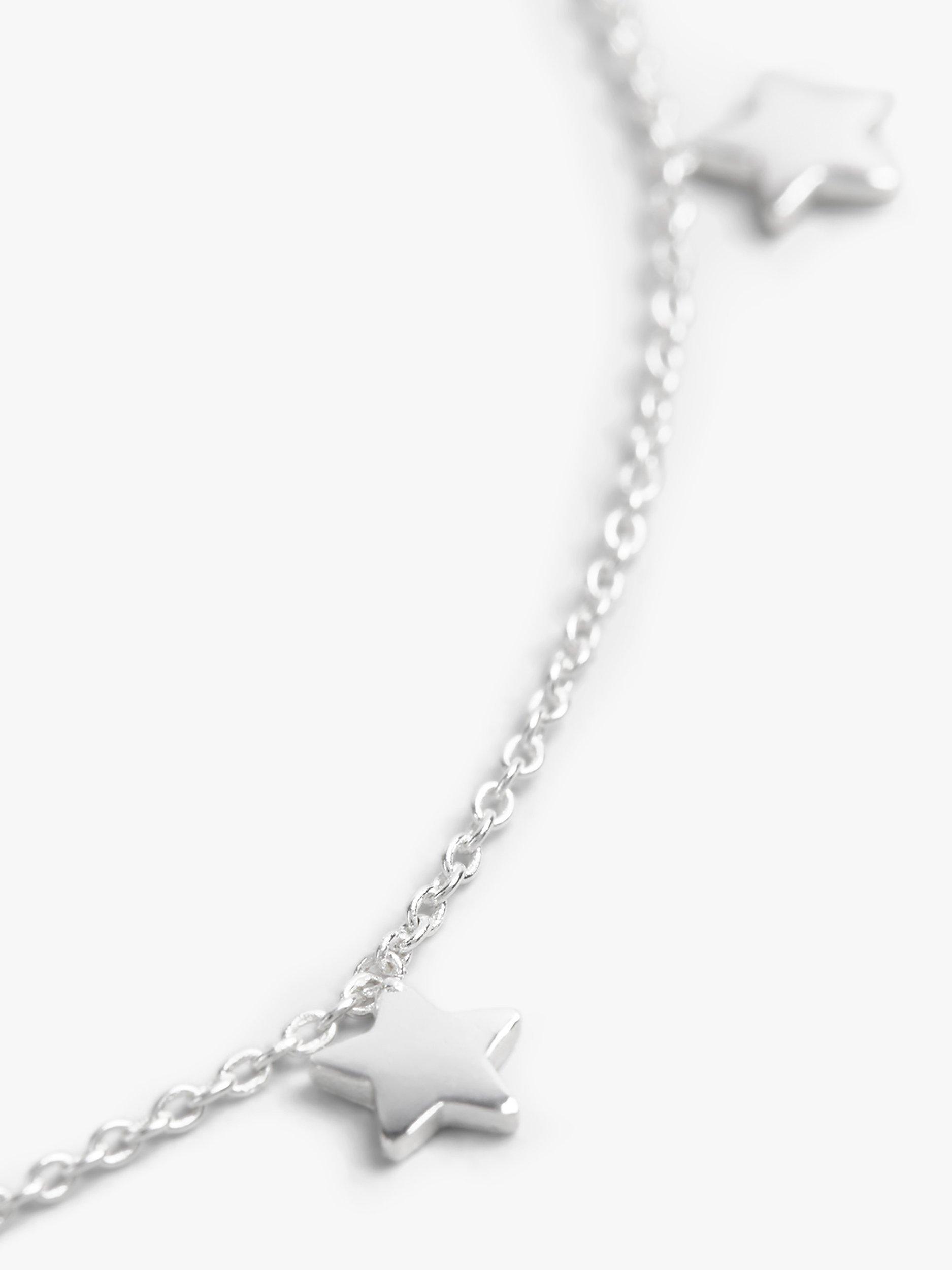 Product image 2 of 3, which shows HUSH Mini Multi Star Bracelet, Silver, One Size