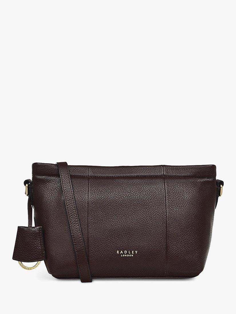 Radley Furze Lane Small Zip Top Cross Body, Oxblood, One Size