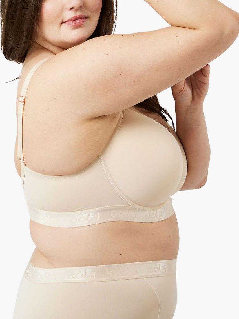 Product image 3 of 6, which shows Oola Lingerie Everyday Moulded T-Shirt Bra, Latte, 40D
