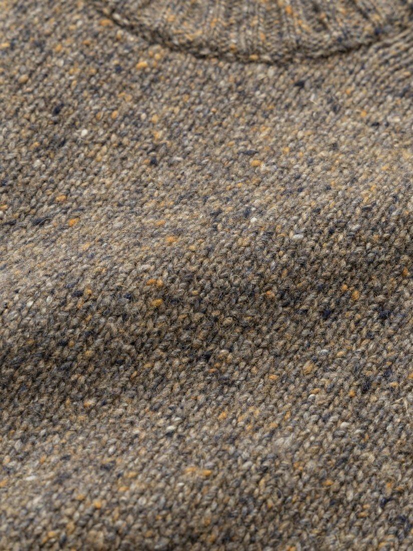 Product image 5 of 5, which shows Rodd & Gunn Cox Road Merino Wool Blend Jumper, Gravel, XS