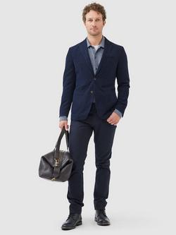 Rodd & Gunn Saint Bathans Cotton Corduroy Slim Fit Blazer - view 2, Navy
