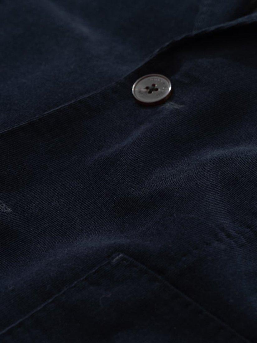 Product image 5 of 5, which shows Rodd & Gunn Saint Bathans Cotton Corduroy Slim Fit Blazer, Navy, XS
