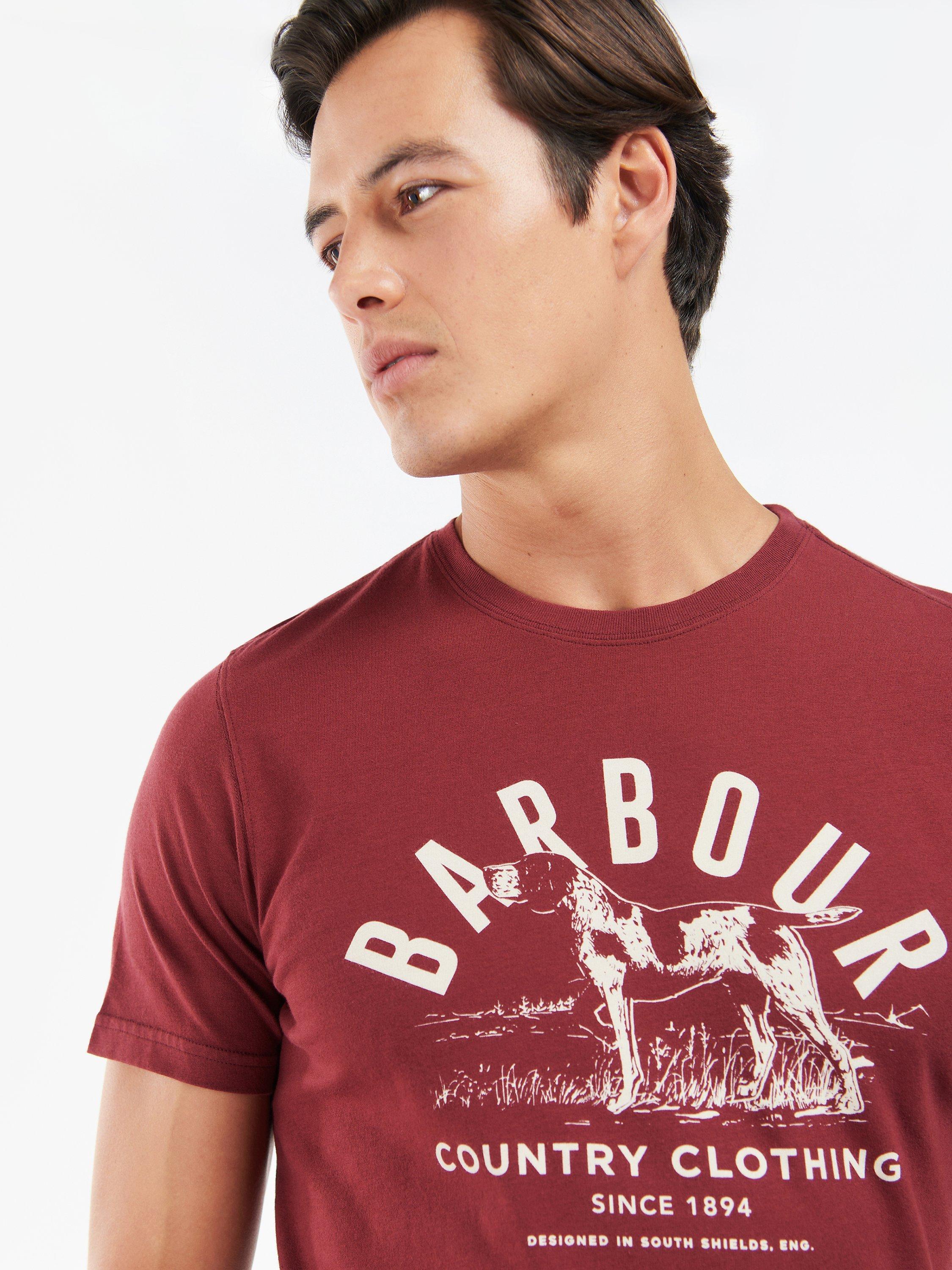 Barbour Country Clothing Tee, Port