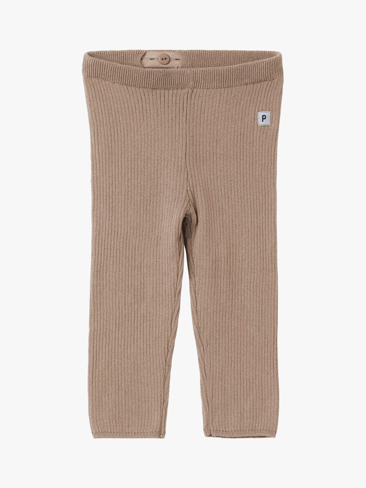 Polarn O. Pyret Baby Organic Cotton Ribbed Leggings