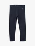 Polarn O. Pyret Baby GOTS Organic Cotton Leggings, Blue