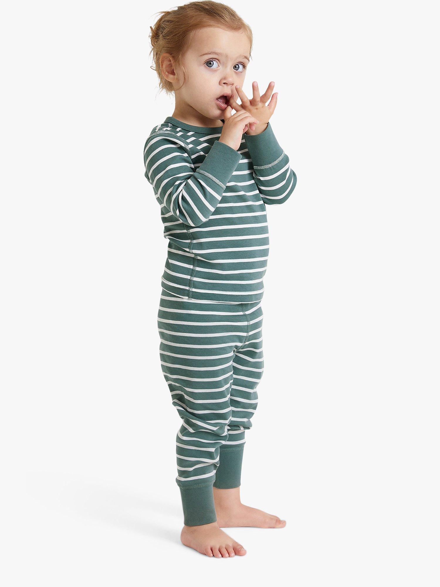 Polarn O. Pyret Kids' Organic Cotton Stripe Leggings
