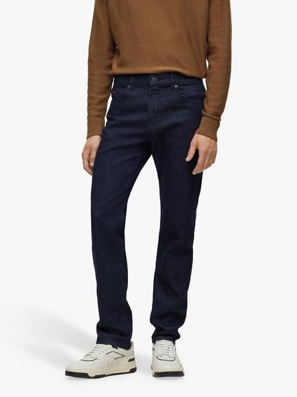 BOSS Maine Regular Fit Jeans, Dark Blue, Dark Blue