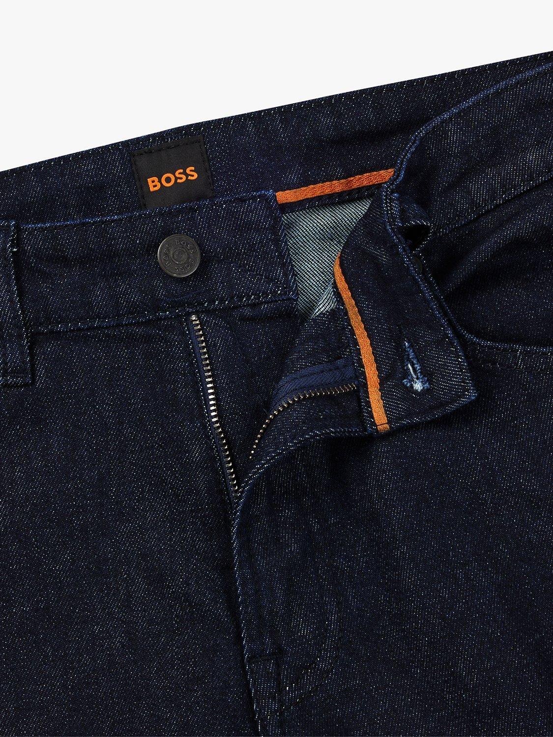 Product image 6 of 6, which shows BOSS Maine Regular Fit Jeans, Dark Blue, 29L
